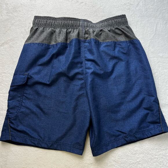 Speedo Men’s navy Blue swim trunks shorts size Large - Picture 5 of 8